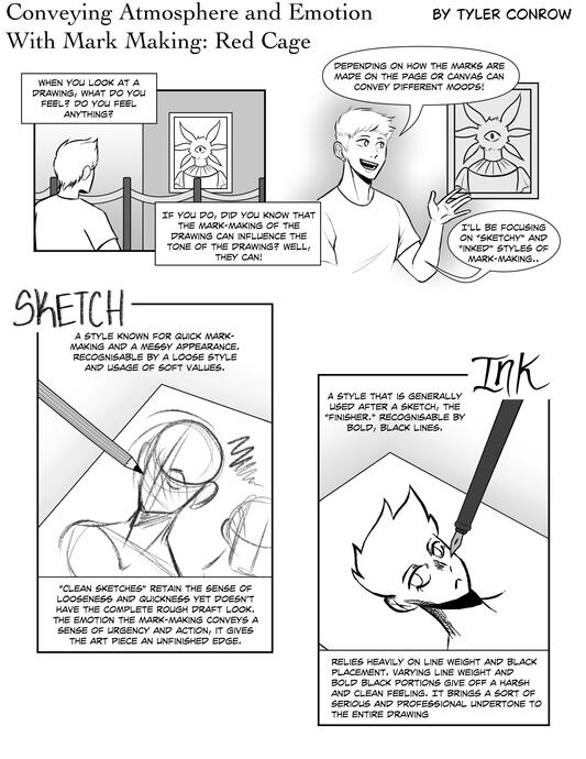 Red Cage Analysis Comic p1